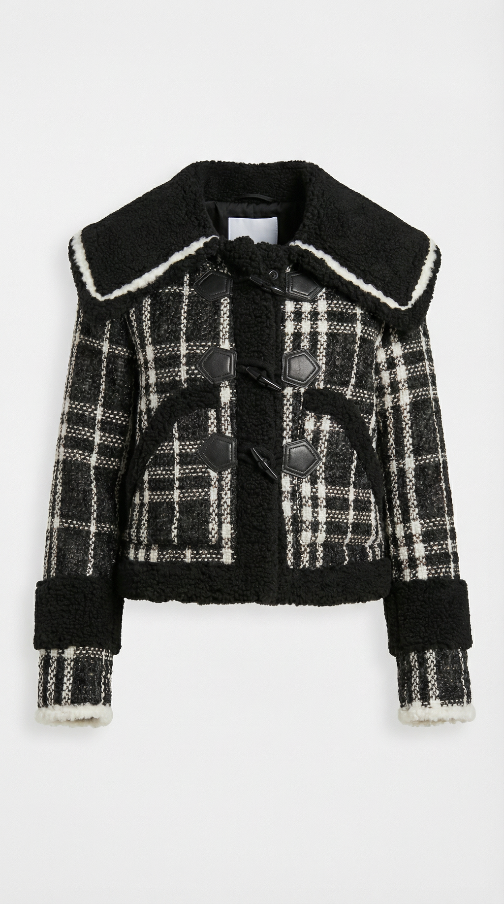 Solenn - Tweed Jacket with Extravagant Collar