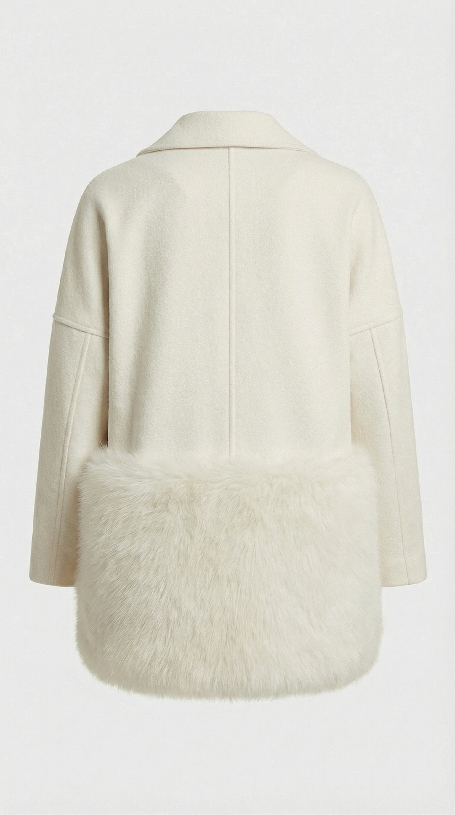 Ashen - Wool and Cashmere Blend Large Pocket Jacket