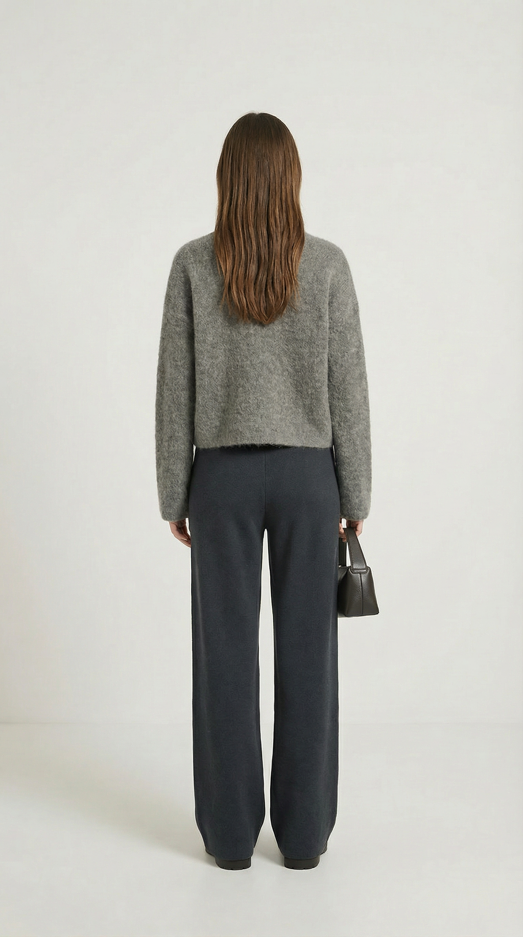 Heron - Double Breasted Fluffy Knitted Cardigan