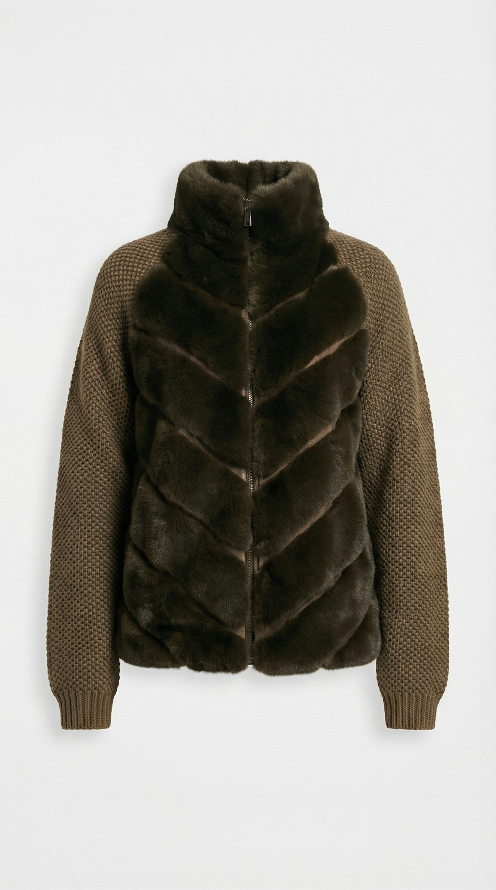 Brumal - Vegan Fur Patchwork Jacket