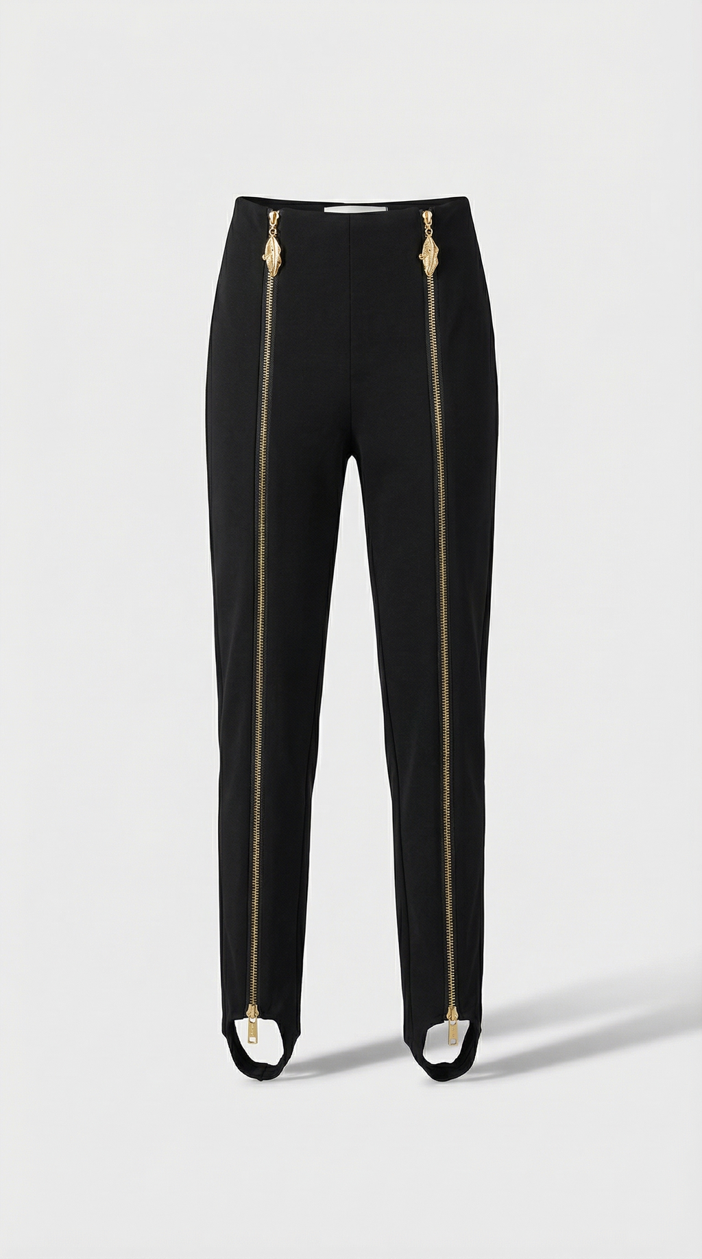 Kori - Long Zipper Design Slim Fit Pants