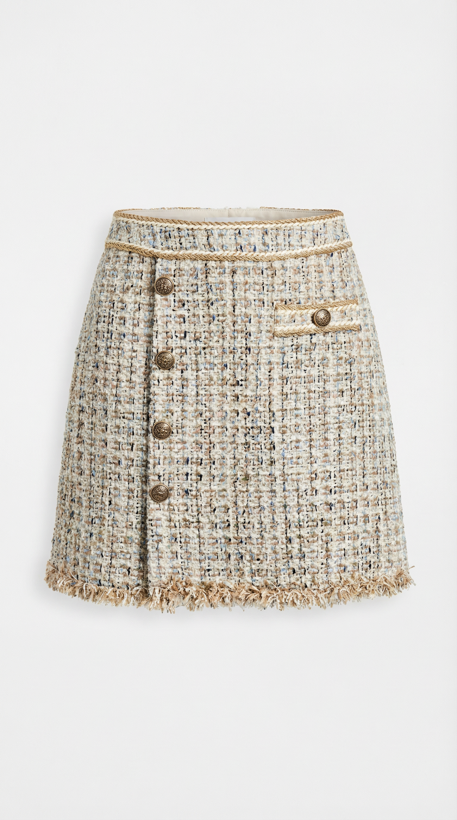 Ivoir - French Inspired Tweed Skirt and Blazer Set