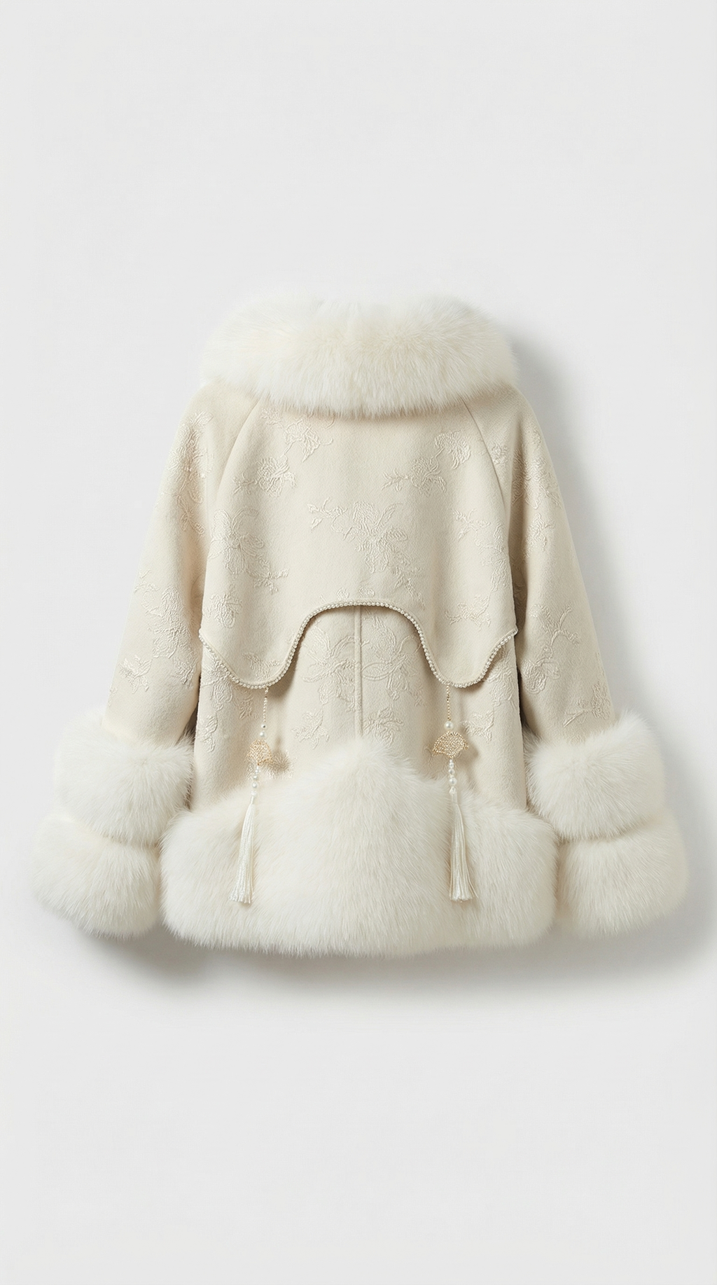 Aeris - Vegan Fox Fur and Down Jacket