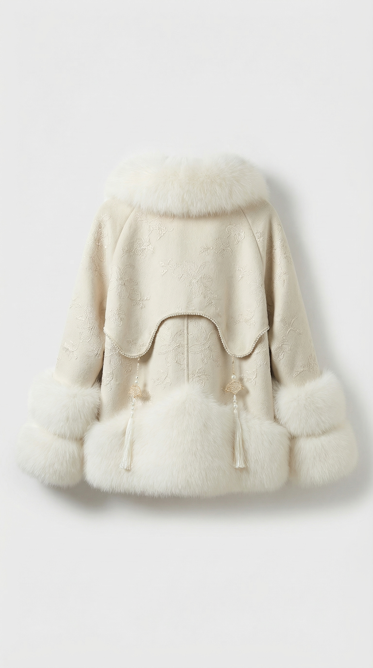 Aeris - Vegan Fox Fur and Down Jacket