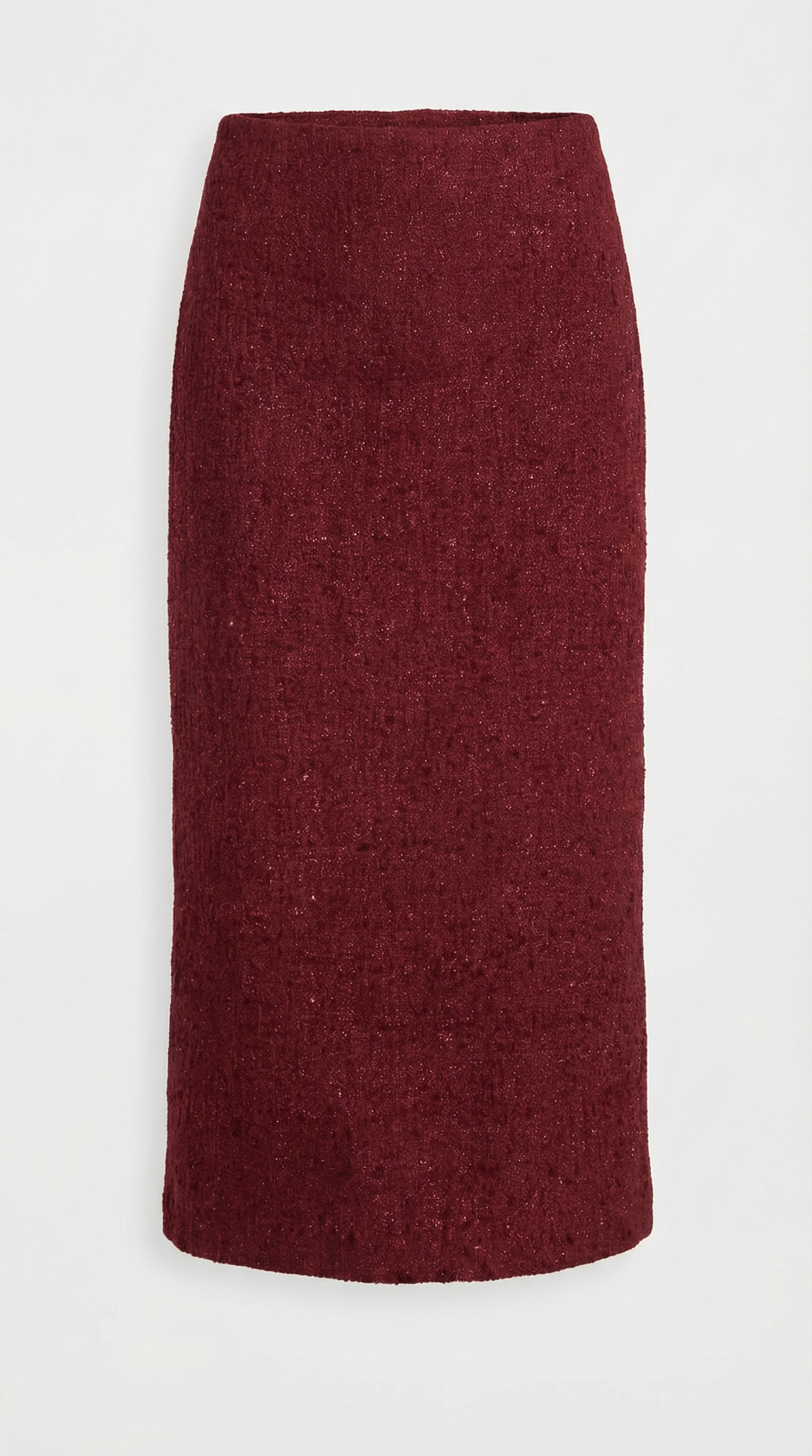 Moraine - Red Stylish Jacket and Half Skirt Set