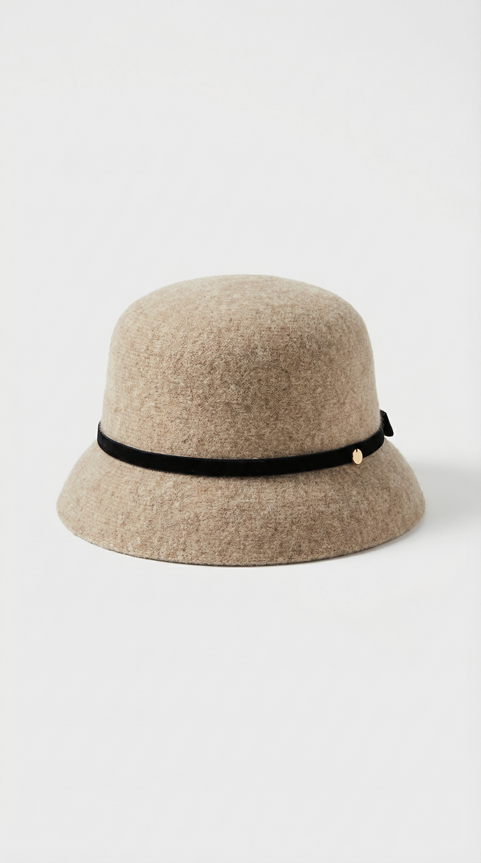 Tavo - Woolen Hat with Luxury Velvet Bow