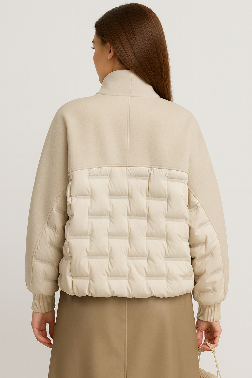 Eclisse - Hybrid Natural Wool and Down Quilt Jacket