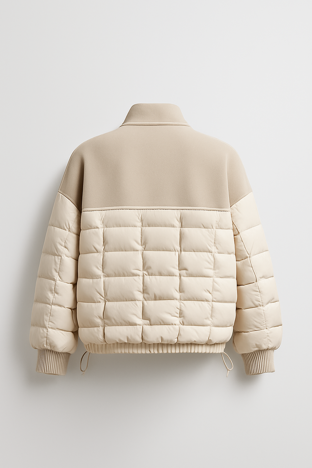 Eclisse - Hybrid Natural Wool and Down Quilt Jacket