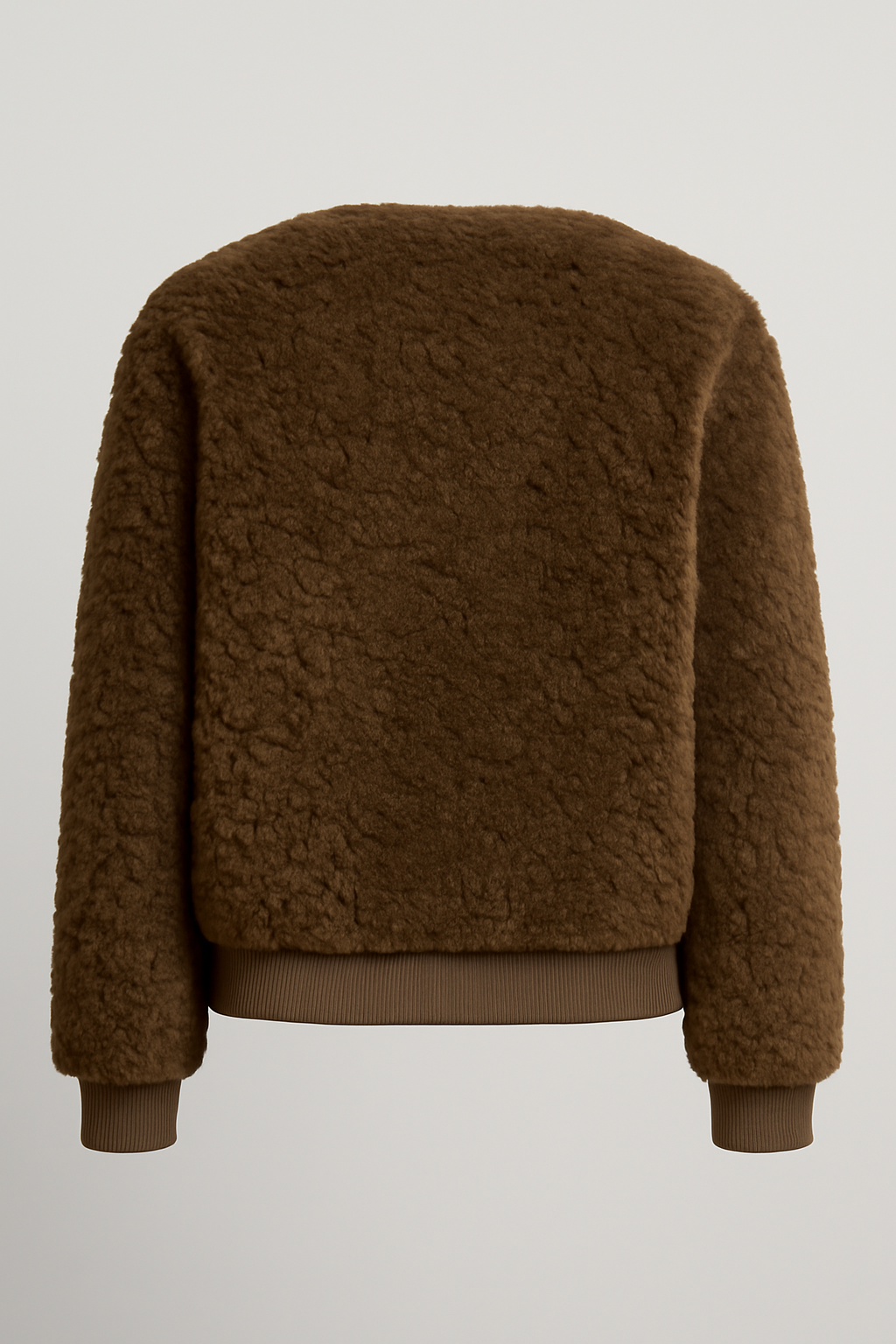 Gloria - Thickened Plush Jacket with Metal Hook Buckle