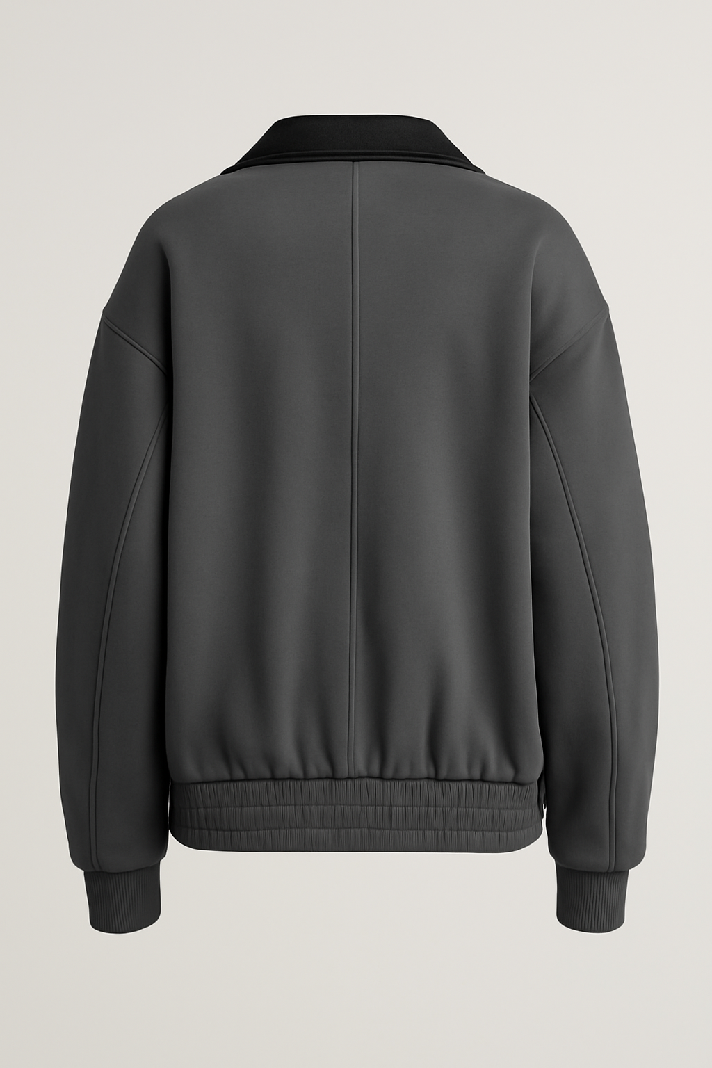 Eldorin - Wool Blend Coat with Leather Lapel