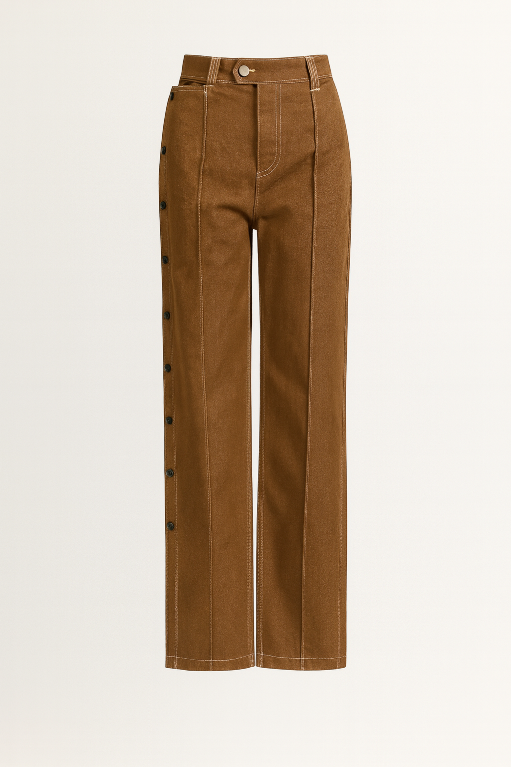 Ephira - Cropped jacket and High-Waist Elongated Trousers Set