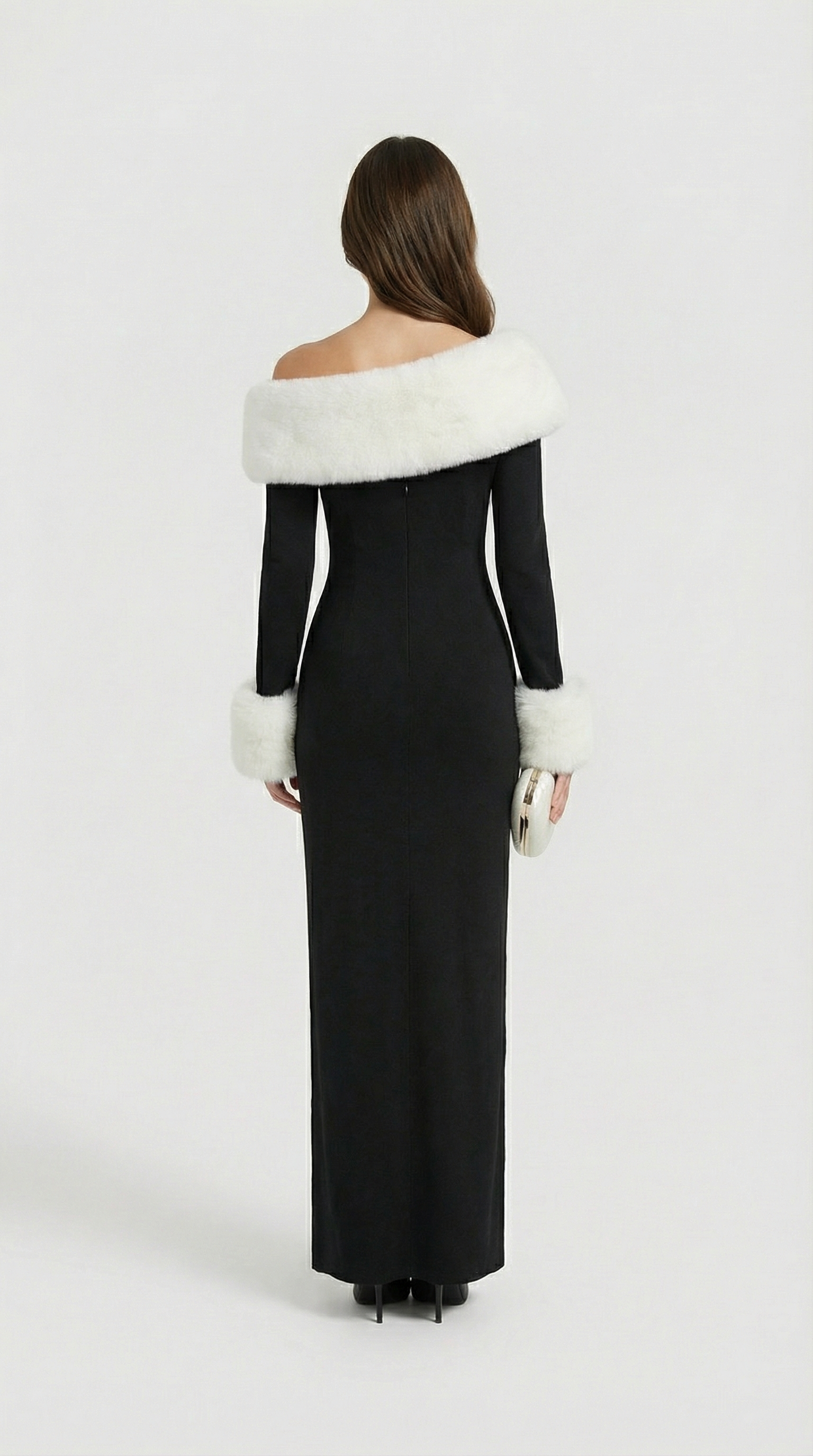 Morven - Royal Collar Full Sleeve Dress