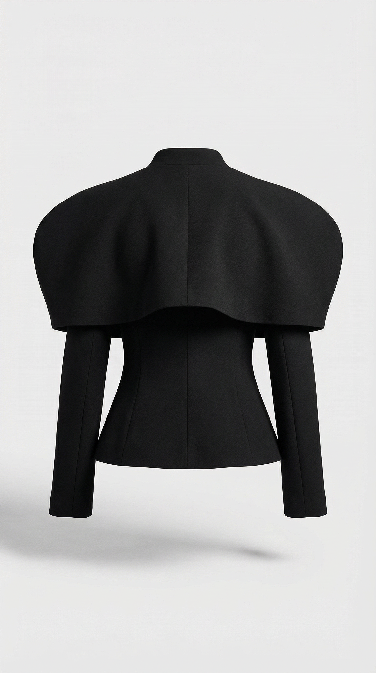 Obsidian - Gold Buttons Elegant Blazer Jacket