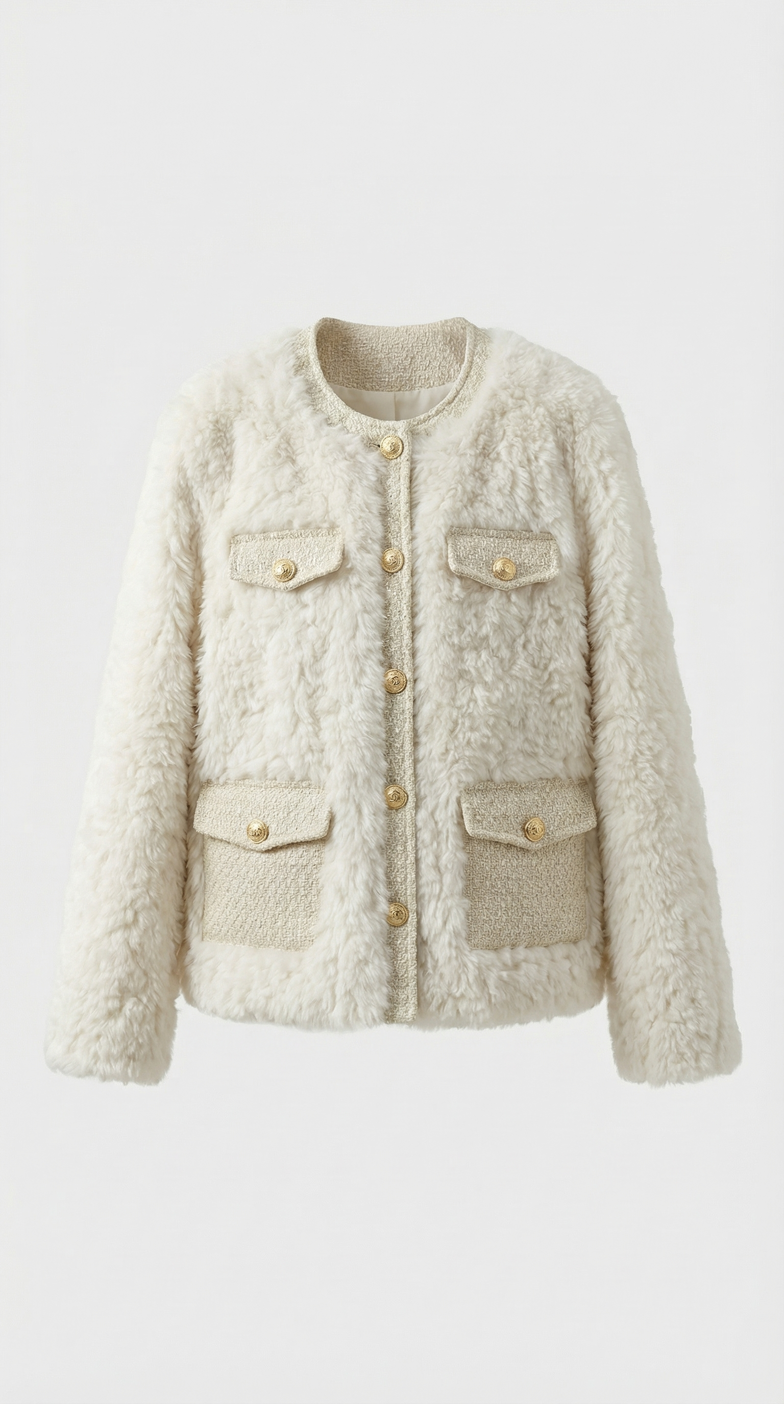 Nordis - Thickened Vegan Fur Jacket