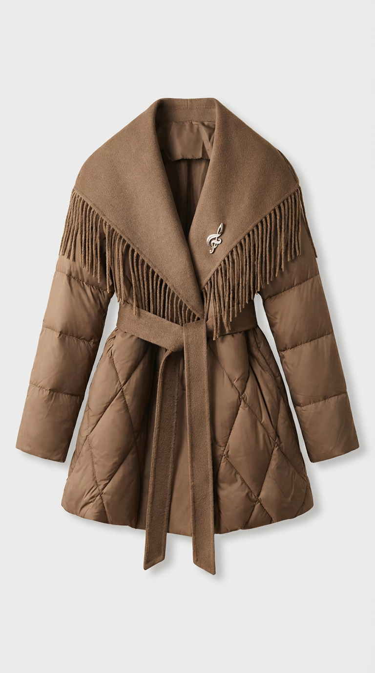 Eclisse - Hybrid Natural Wool and Down Quilt Jacket