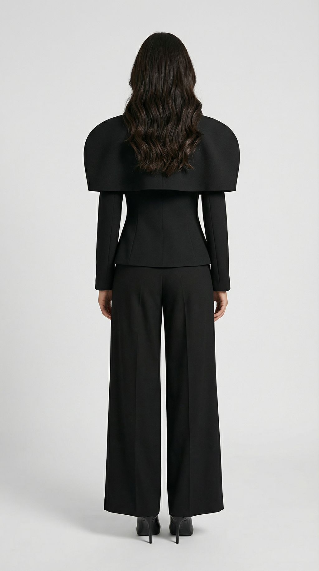 Obsidian - Gold Buttons Elegant Blazer Jacket