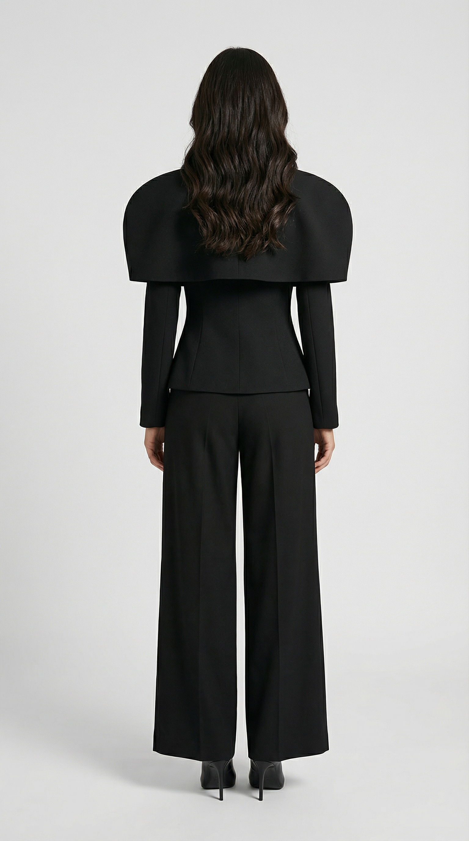 Obsidian - Gold Buttons Elegant Blazer Jacket