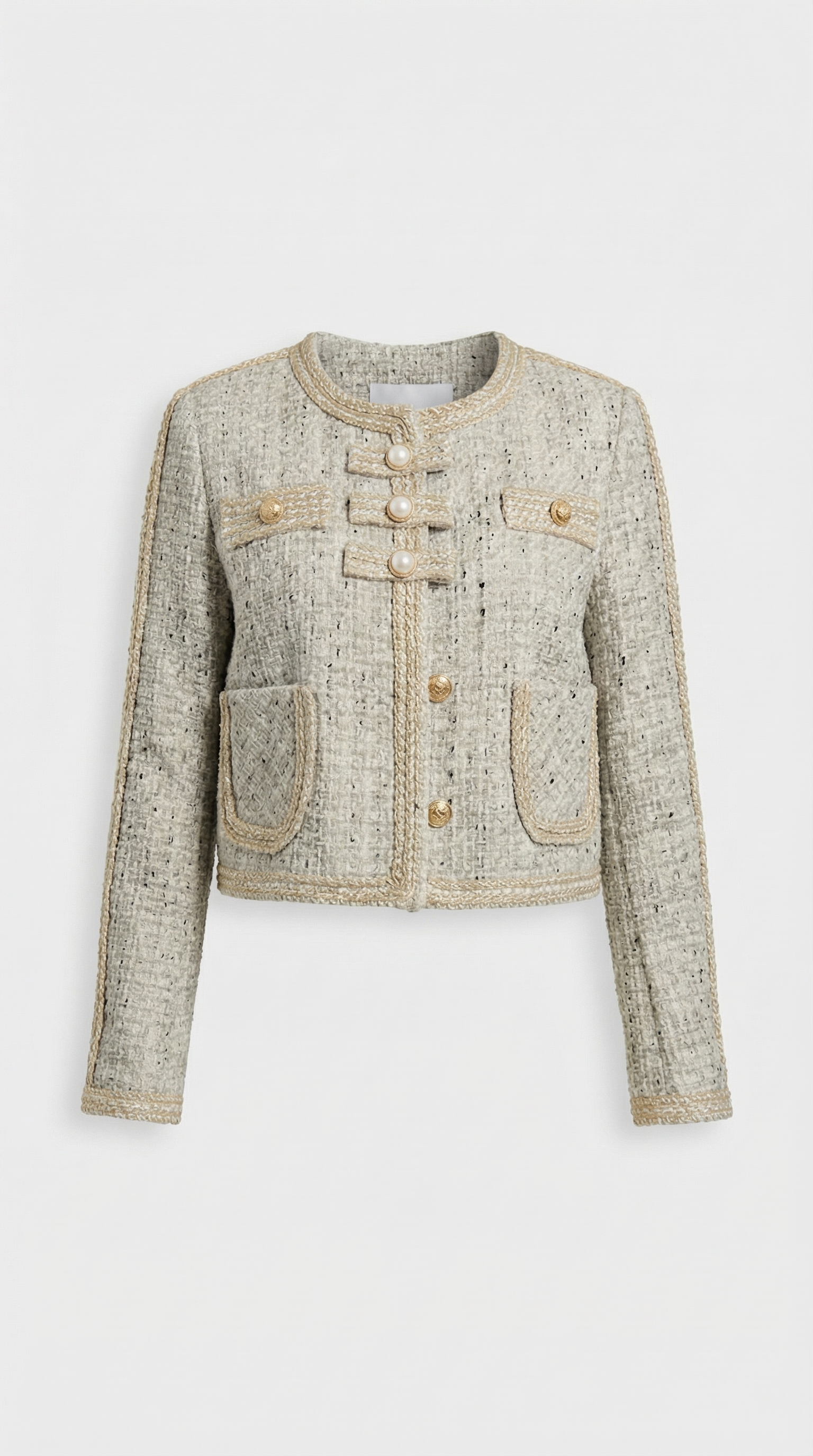 Ivoir - French Inspired Tweed Skirt and Blazer Set