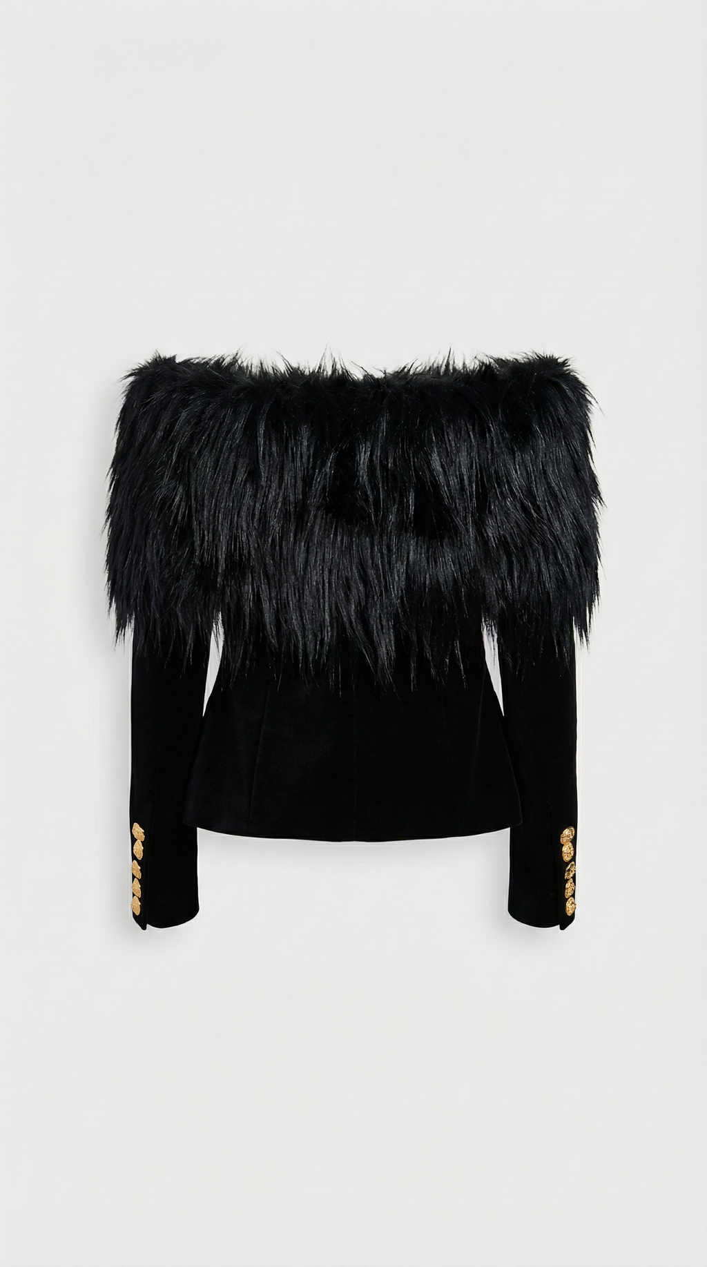 Rune - Refined Long Sleeve Fur Jacket