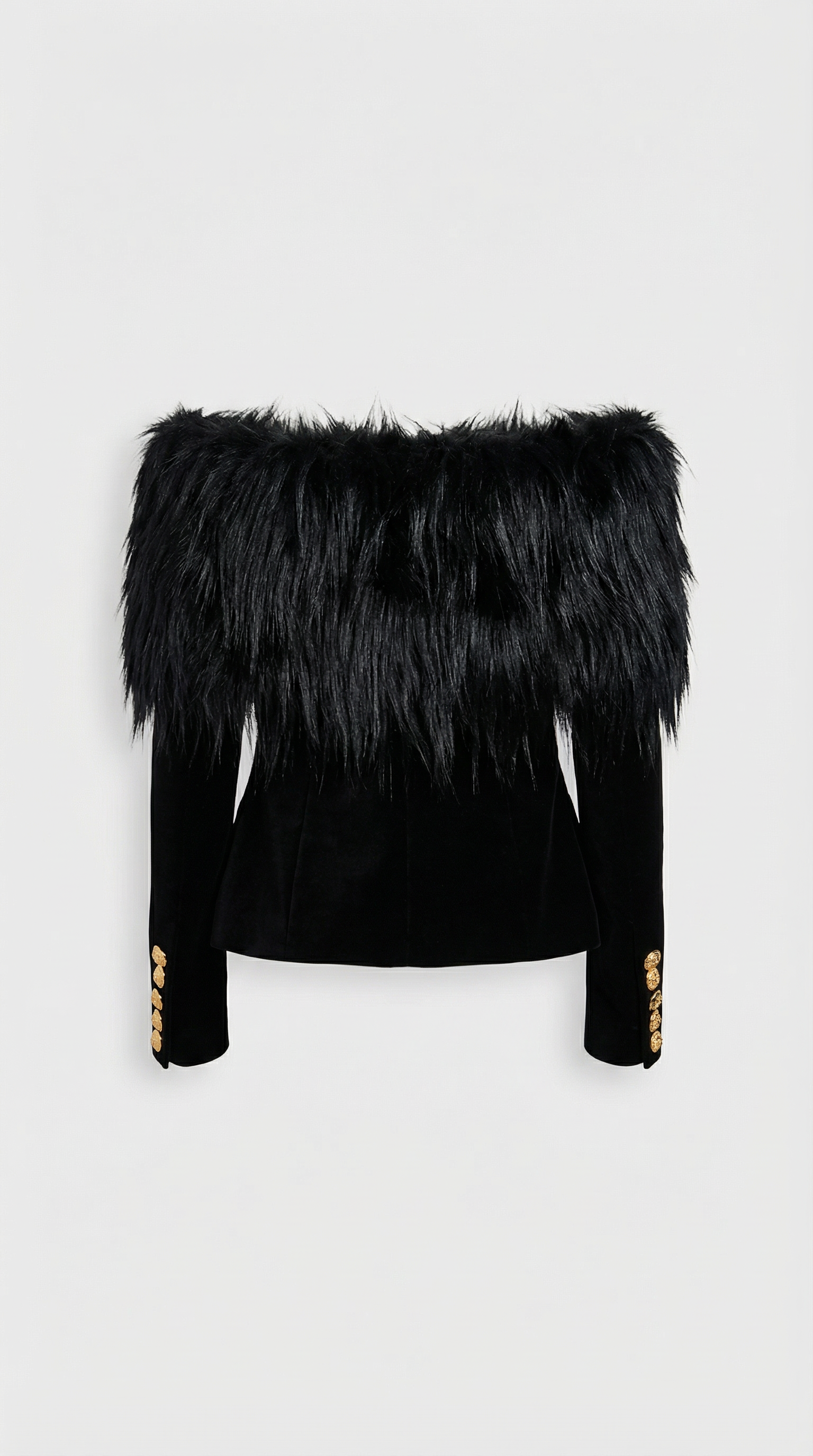 Rune - Refined Long Sleeve Fur Jacket