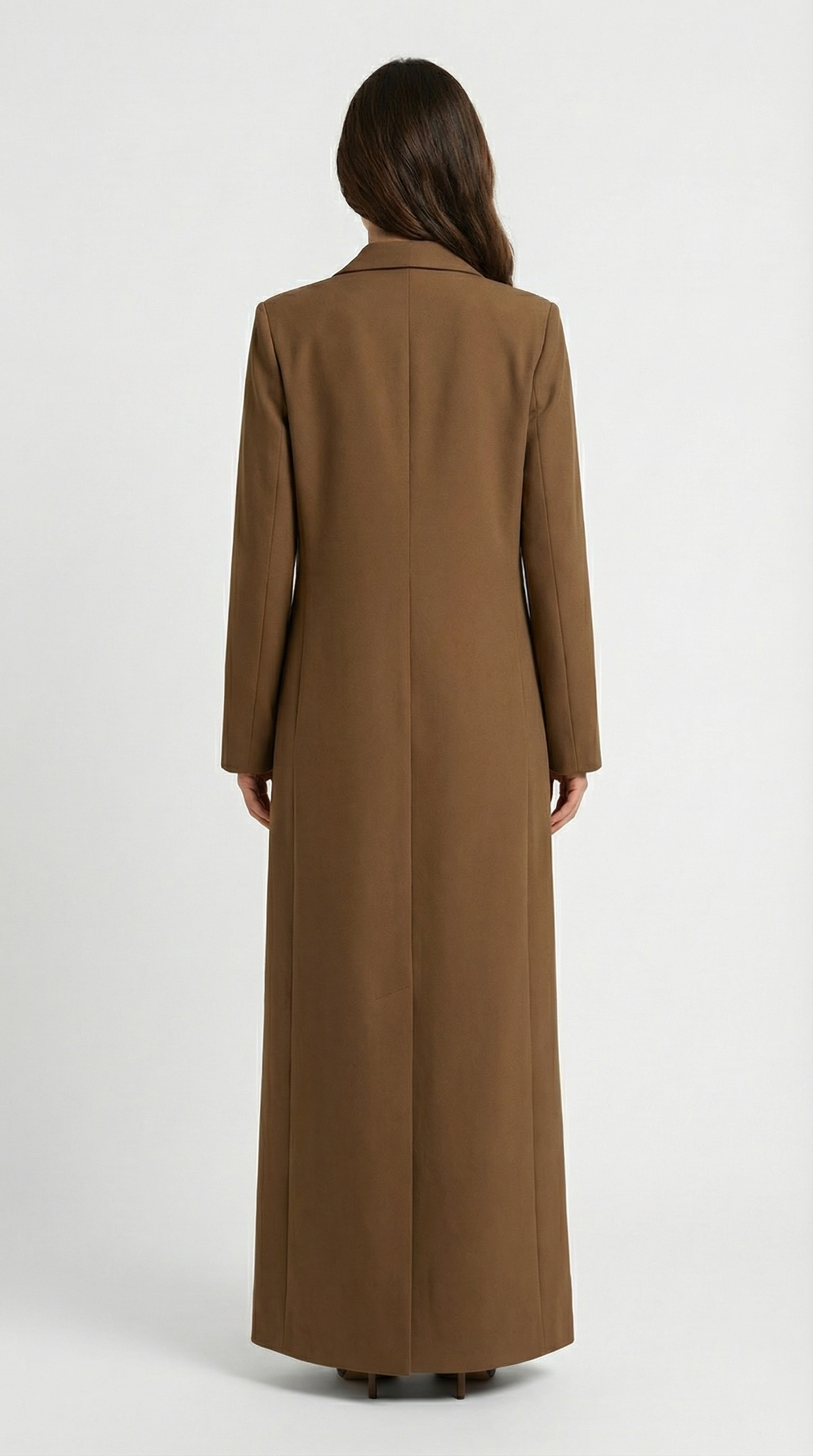 Cascadia - Structured Woven Fluid Fringe Coat